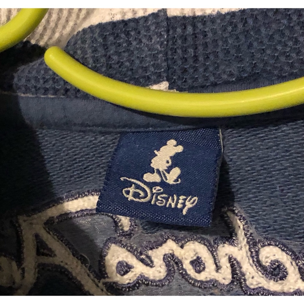Disney Captain Bones Anchors Away Toddler Nautical Zip Up Hoodie Size 2T - Picture 7 of 9